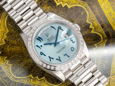 rolex arabic blue dial|rolex arabic dial example.